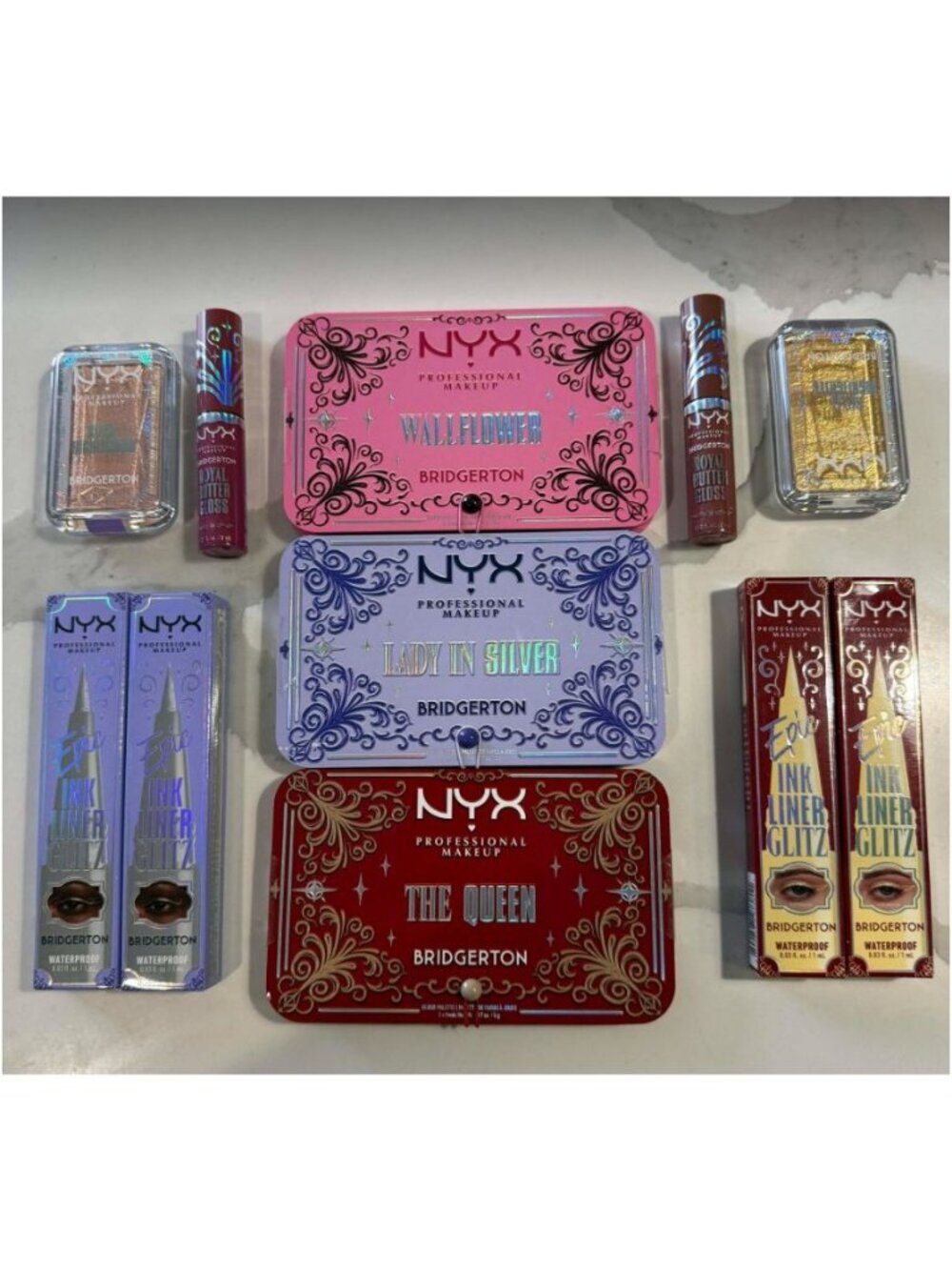 NYX Professional Cosmetics X Bridgerton Limited Edition 11 Piece Makeup Set
